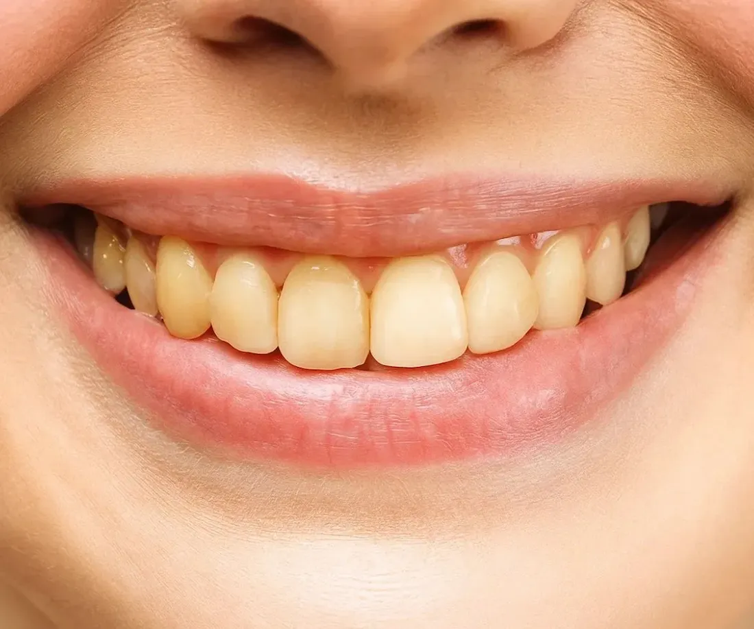 Dentes antes do clareamento